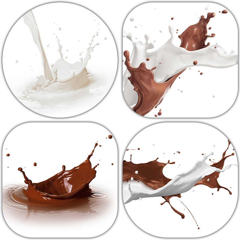 دانلود مجموعه تصاویر شیر شکلات